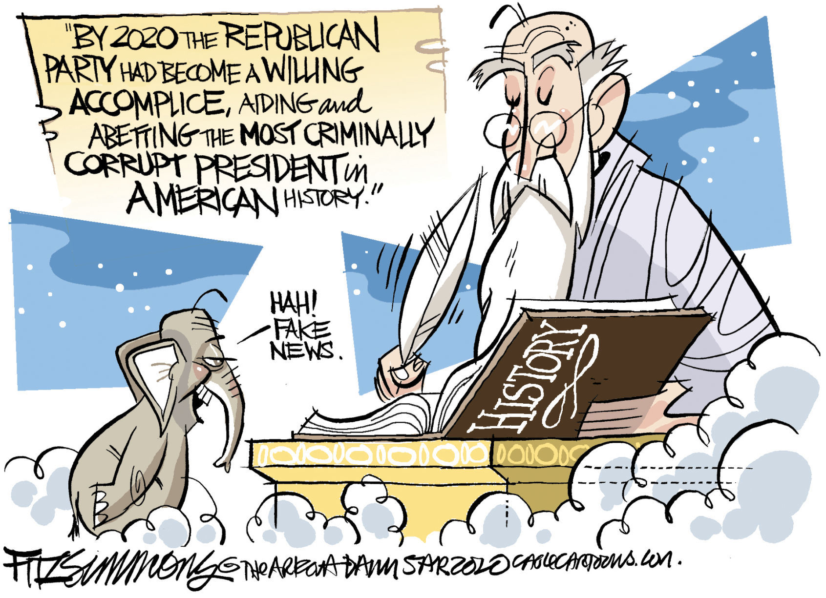 Daily Fitz Cartoon: Final Judge